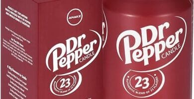 Dr. Pepper Candle