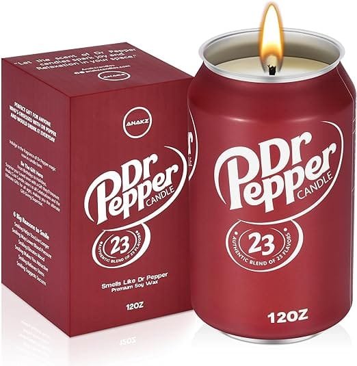 Dr. Pepper Candle