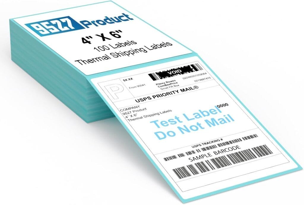 9527 Product 4x6 Thermal Labels