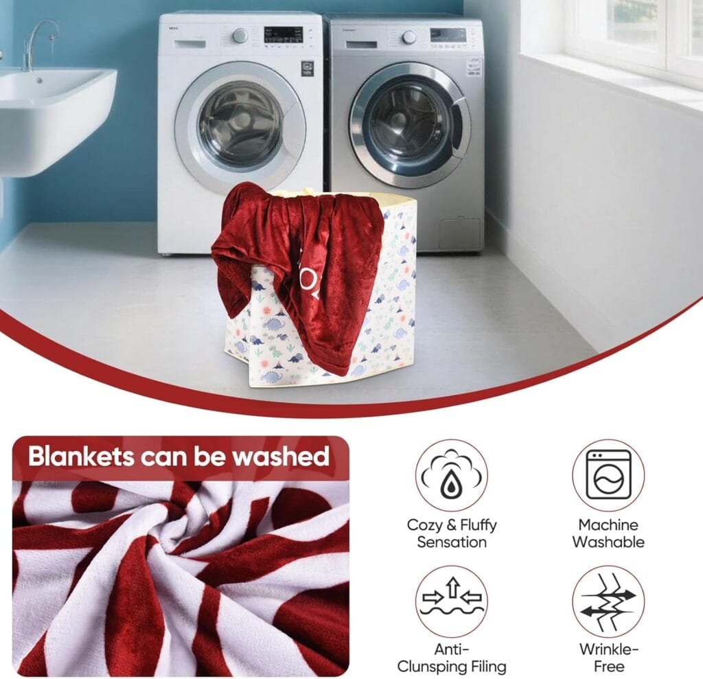 Soft Thermal Flannel Throw Polyester Blanket -Soda can Stuffed - 70"×60" Doctor Travel Blanket for Couch, Bed & Car for All Seasons -Cute and Fun Dr.Red Blanket Kids to Adults Love It