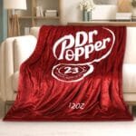 Soft Thermal Flannel Throw Polyester Blanket -Soda can Stuffed - 70"×60" Doctor Travel Blanket for Couch, Bed & Car for All Seasons -Cute and Fun Dr.Red Blanket Kids to Adults Love It