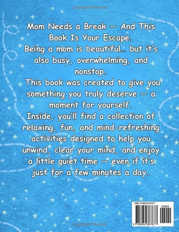 Off Duty , Mom : The Ultimate Activity Book For Moms : +222 Activities , Puzzles ,Games and Relaxing Challenges: mothers day Birthday Christmas Valentines Day gifts