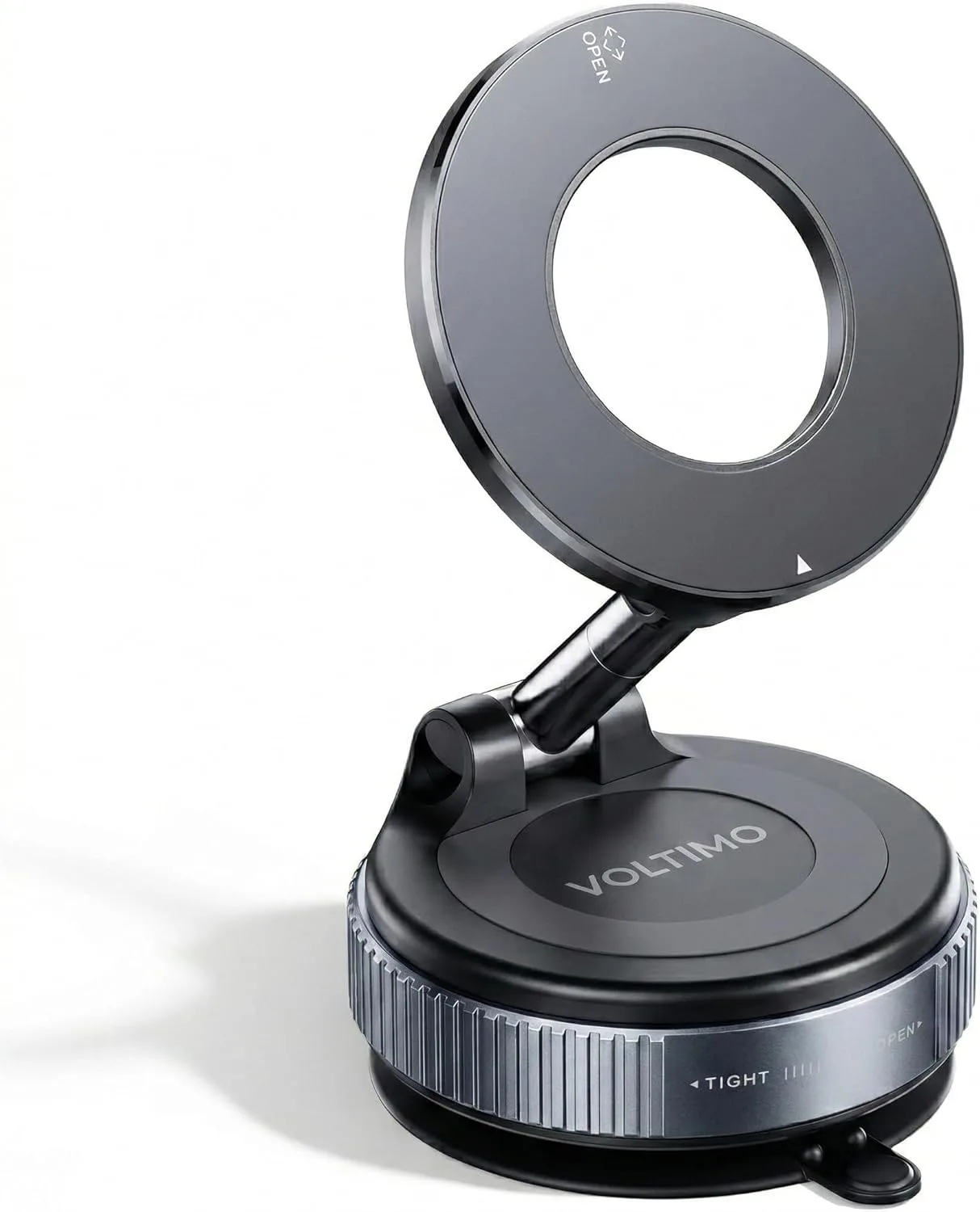 360 Adjustable Vacuum Magnetic Phone Holder for Car Dashboard – Suction Cup Magnetic Car Phone Mount for iPhone 17 Pro Max, Universal Hands Free Magnetic Cell Phone Holder - Picture 4