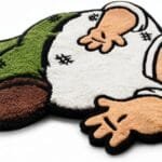 Cartoon Funny Rug for Bedroom - Dad Fun Cool Rugs for Men - Washable Decorative 3D Rug for Living Room - Tufted Rug 32 * 20 Inch Graphic Rugs for Home Decor - Image 1