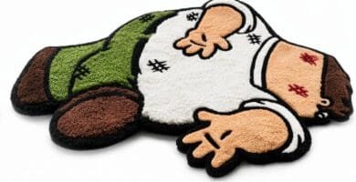 Cartoon Funny Rug for Bedroom - Dad Fun Cool Rugs for Men - Washable Decorative 3D Rug for Living Room - Tufted Rug 32 * 20 Inch Graphic Rugs for Home Decor - Image 1