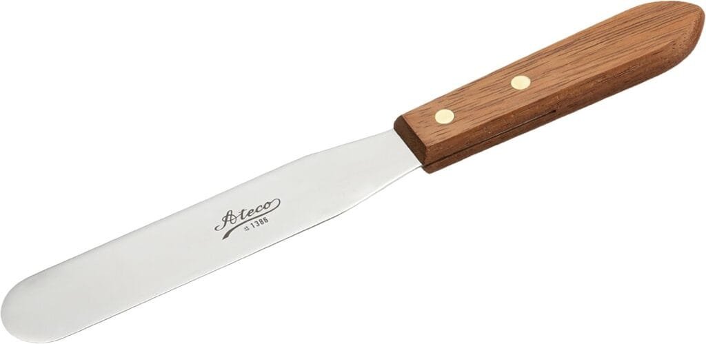 Ateco Stainless Steel Blade, 6 Inch, Wood