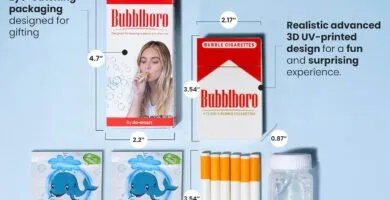 Bubble Blower Stress Relief Set - Bubble Pack Set with 6 Blowing Sticks, Refillable Bubble Solution Bottle & 2 Refills Sachets - Fun Party Gift for Adults - Image 3