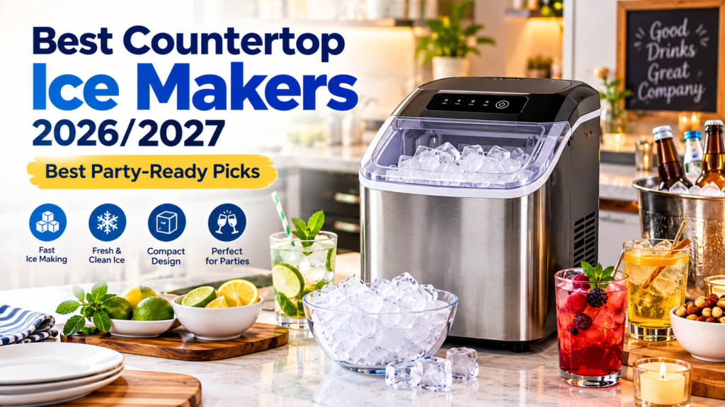 Best Countertop Ice Makers 2026 -2027- Best Party-Ready Picks