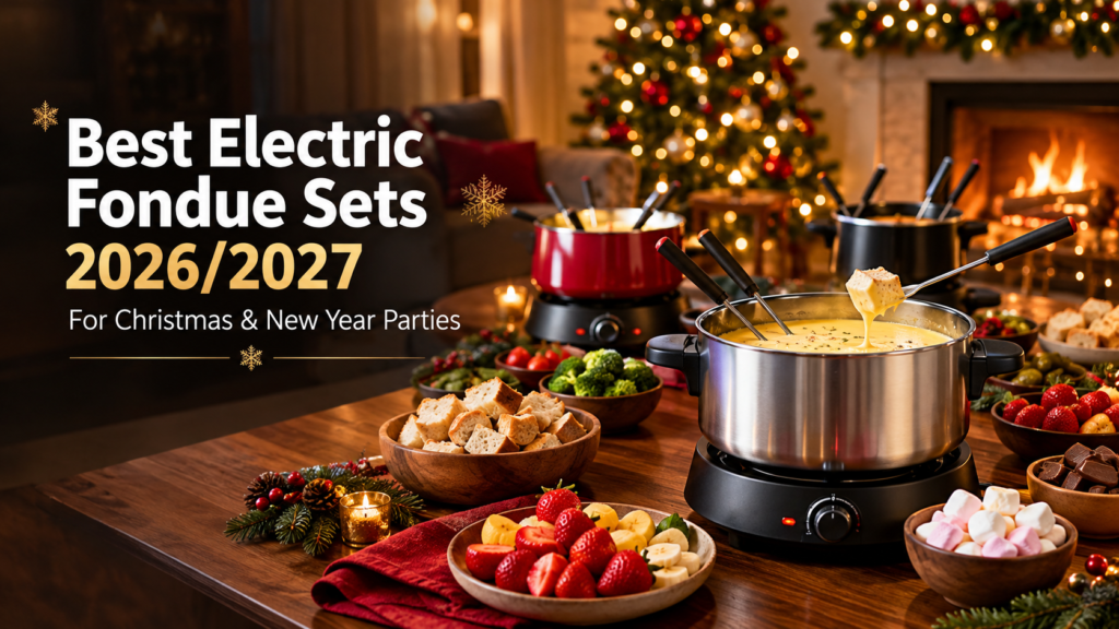 Best Electric Fondue Sets 2026/2027 for Christmas and New Year parties