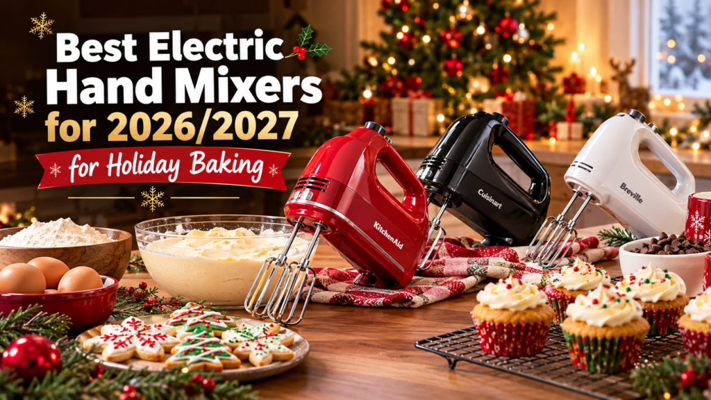 Best Electric Hand Mixers for 2026-2027 for Holiday Baking