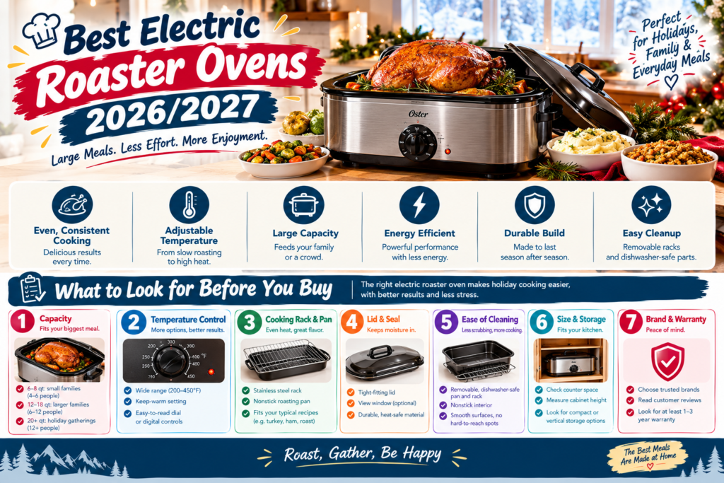 Best Electric Roaster Ovens 2026 - 2027