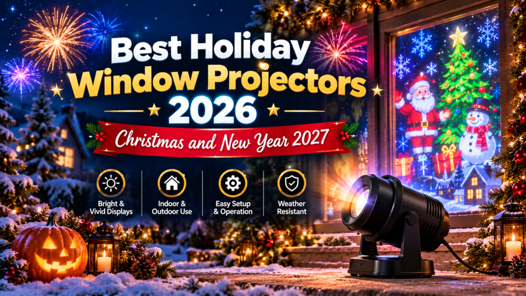 Best Holiday Window Projectors for Christmas and New Year 2027