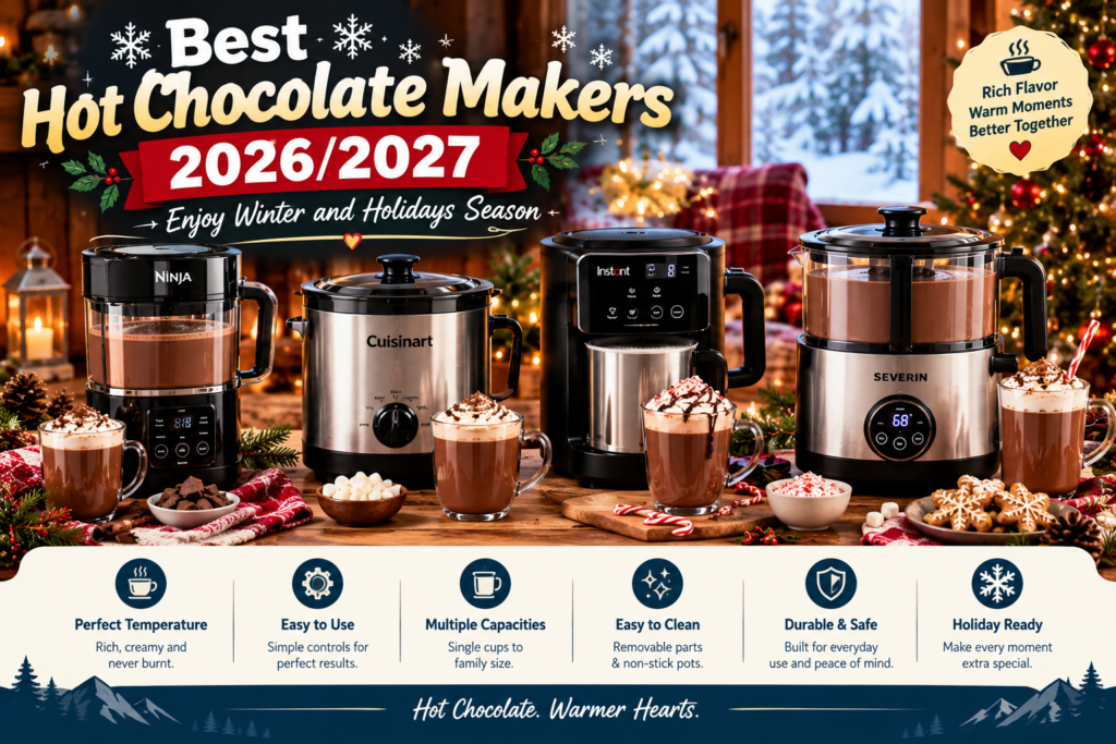 Best Hot Chocolate Makers 2026/2027 - Enjoy Winter and Holidays Season