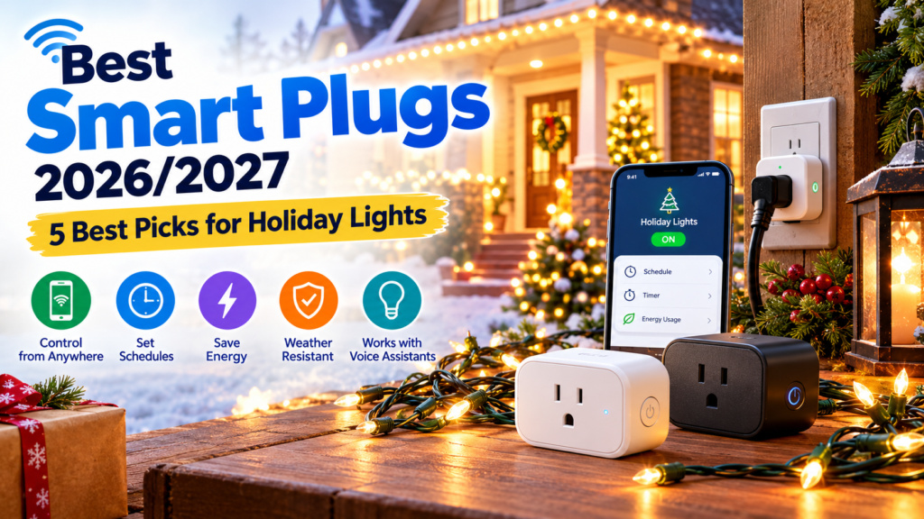 Best Smart Plugs 2026 2027 - 5 Best Picks for Christmas and Holiday Lights