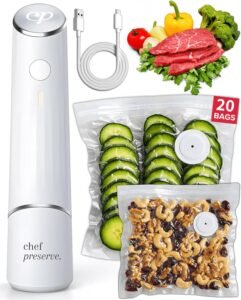 Chef Preserve compact vacuum sealer best handheld pick 2026