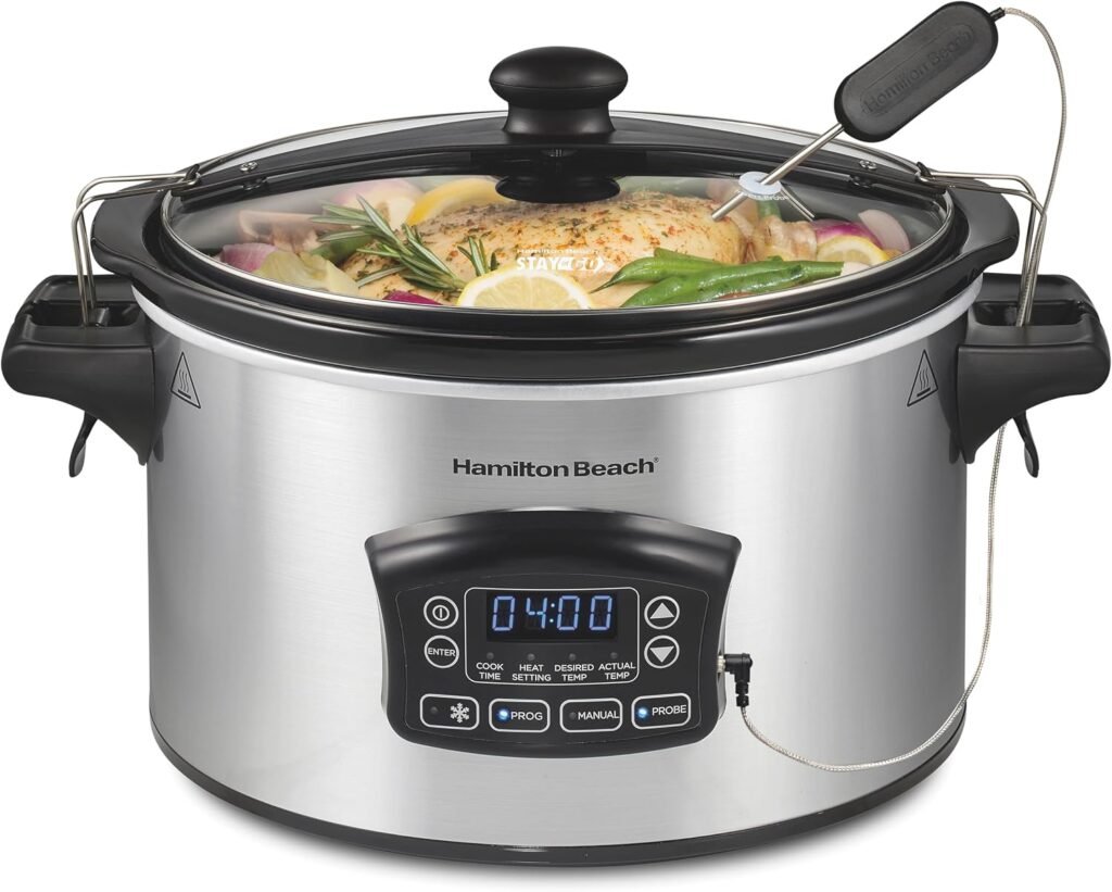 Hamilton Beach 33869 Set and Forget probe slow cooker 2026