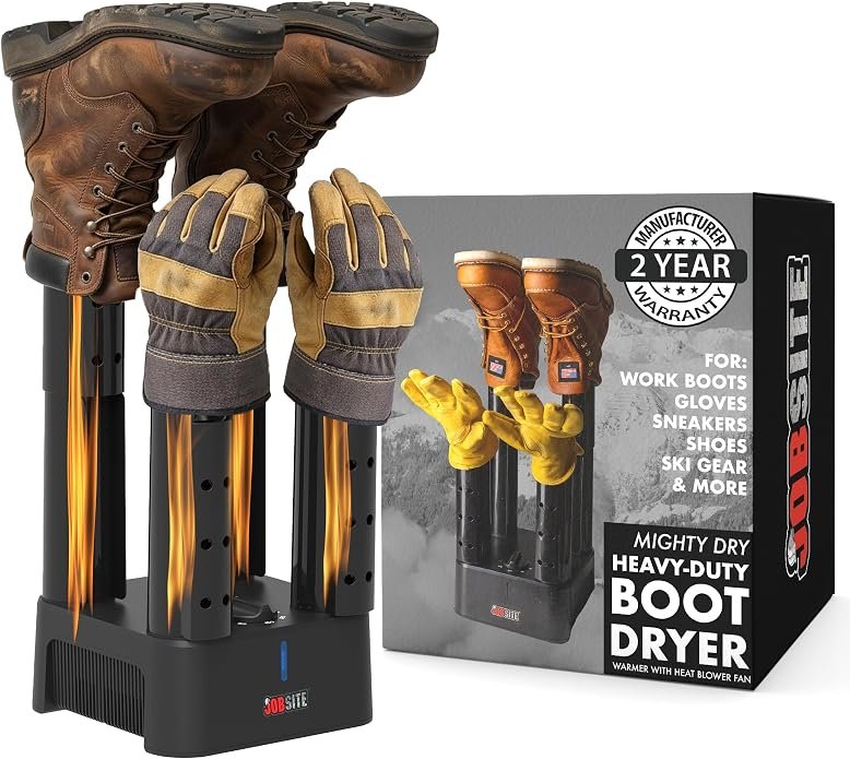 JobSite Mighty Dry boot dryer best for work boots 2026