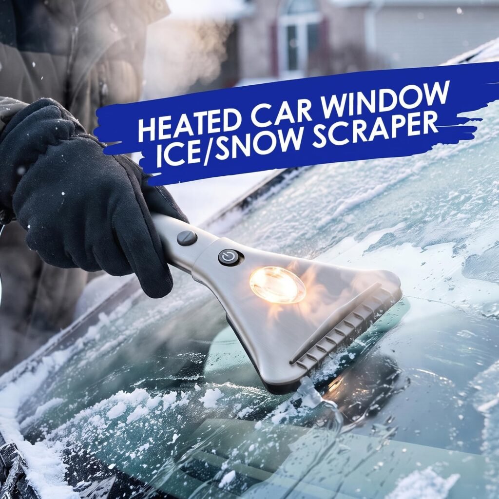 Zone Tech heated ice scraper best extendable pick 2026