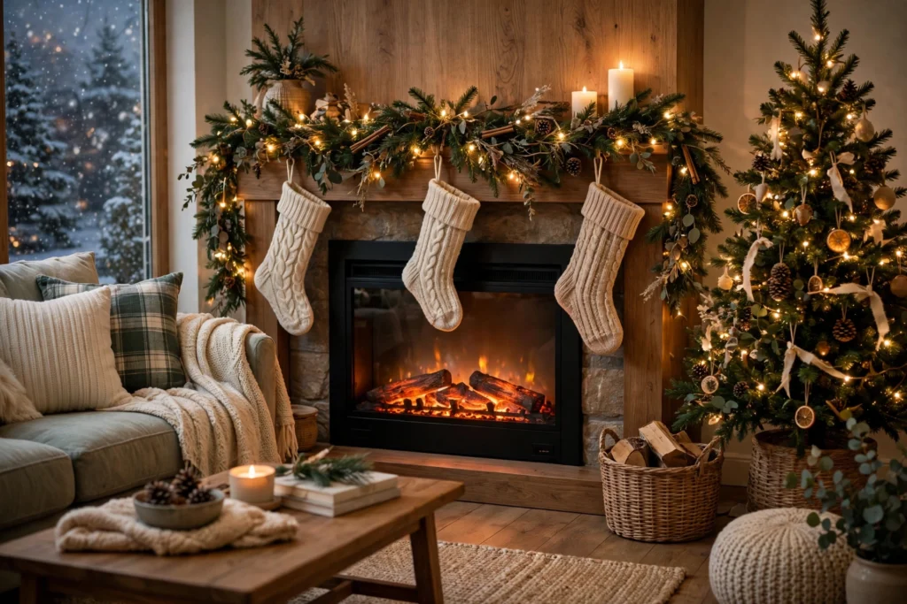 best electric fireplaces 2026 for a cozy Christmas living room